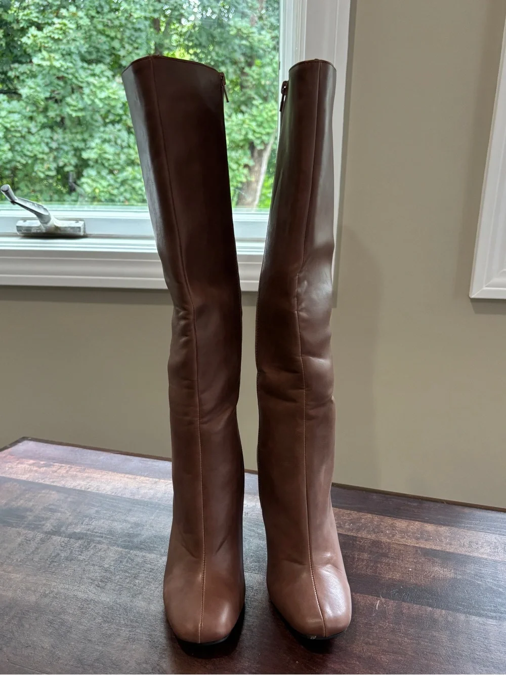 Journee Collection Glenda Wide Calf Stiletto Knee High Dress Boots